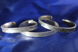 3 silver dollar bracelets