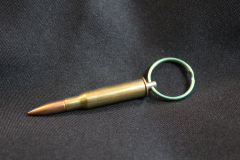 Bullet Handmade Wire Keychain Gift [Steel & Brass]