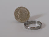 Silver ring made from pre 1965 silver US dime